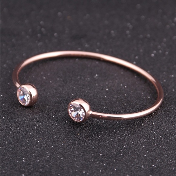 HotROSE GOLD crystal bracelet - Picture 5 of 7